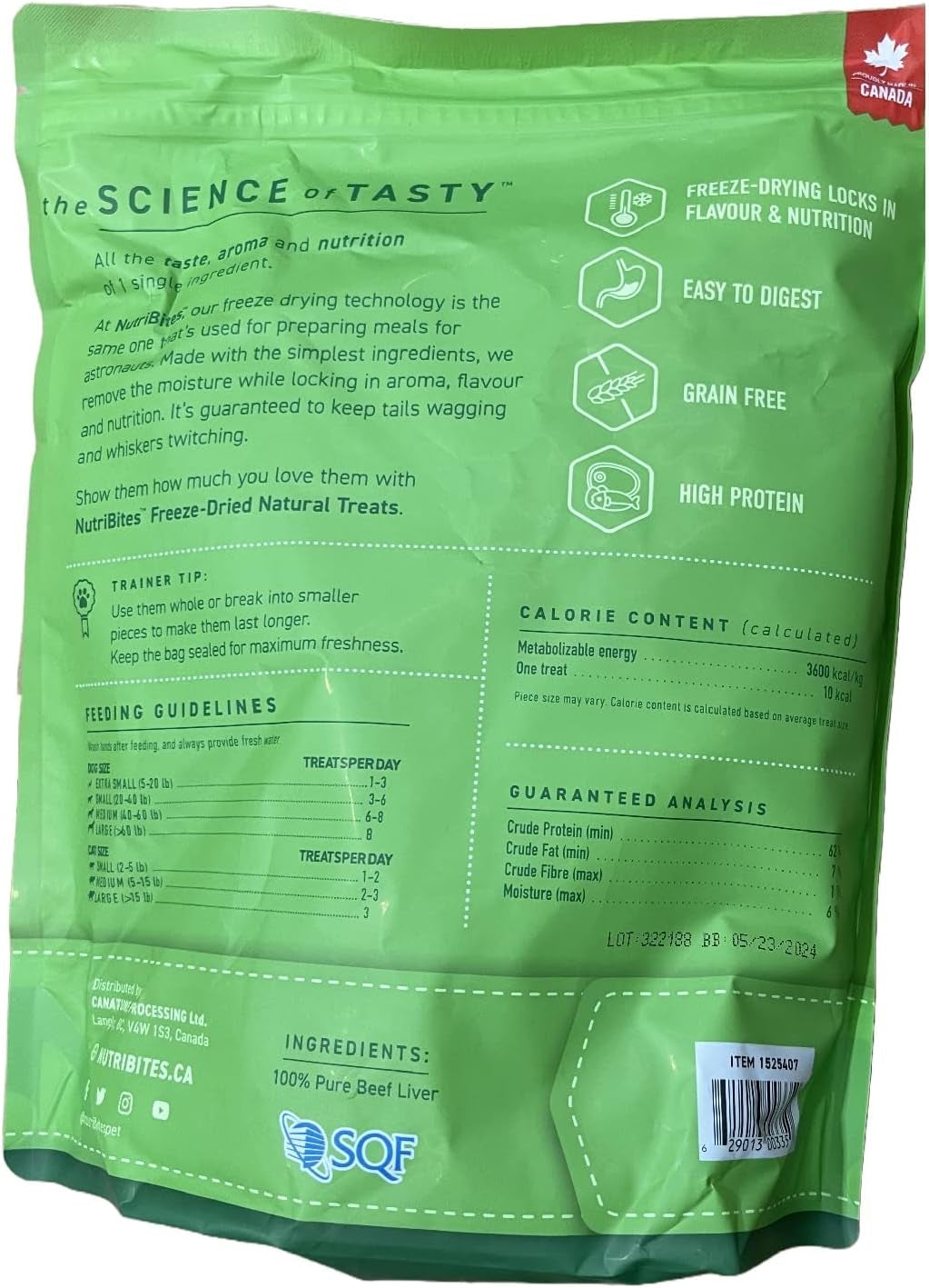 Liver Treats for Dogs & Cats, High-Protein Freeze Dried Beef Liver Snacks, Single Ingredient, No Additives, Perfect for Training, Sensitive Diets, Value Bulk Pack 17.6 Oz