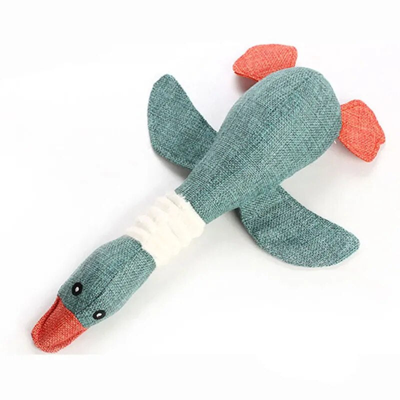 Pet Mallard Duck Dog Toy for Aggressive Chewers