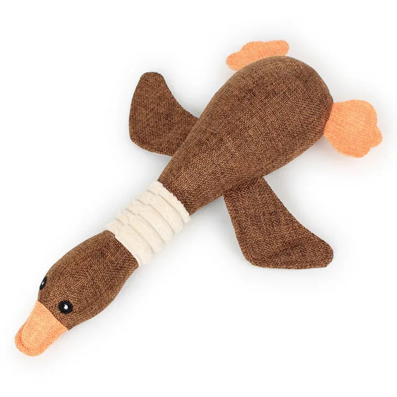 Pet Mallard Duck Dog Toy for Aggressive Chewers