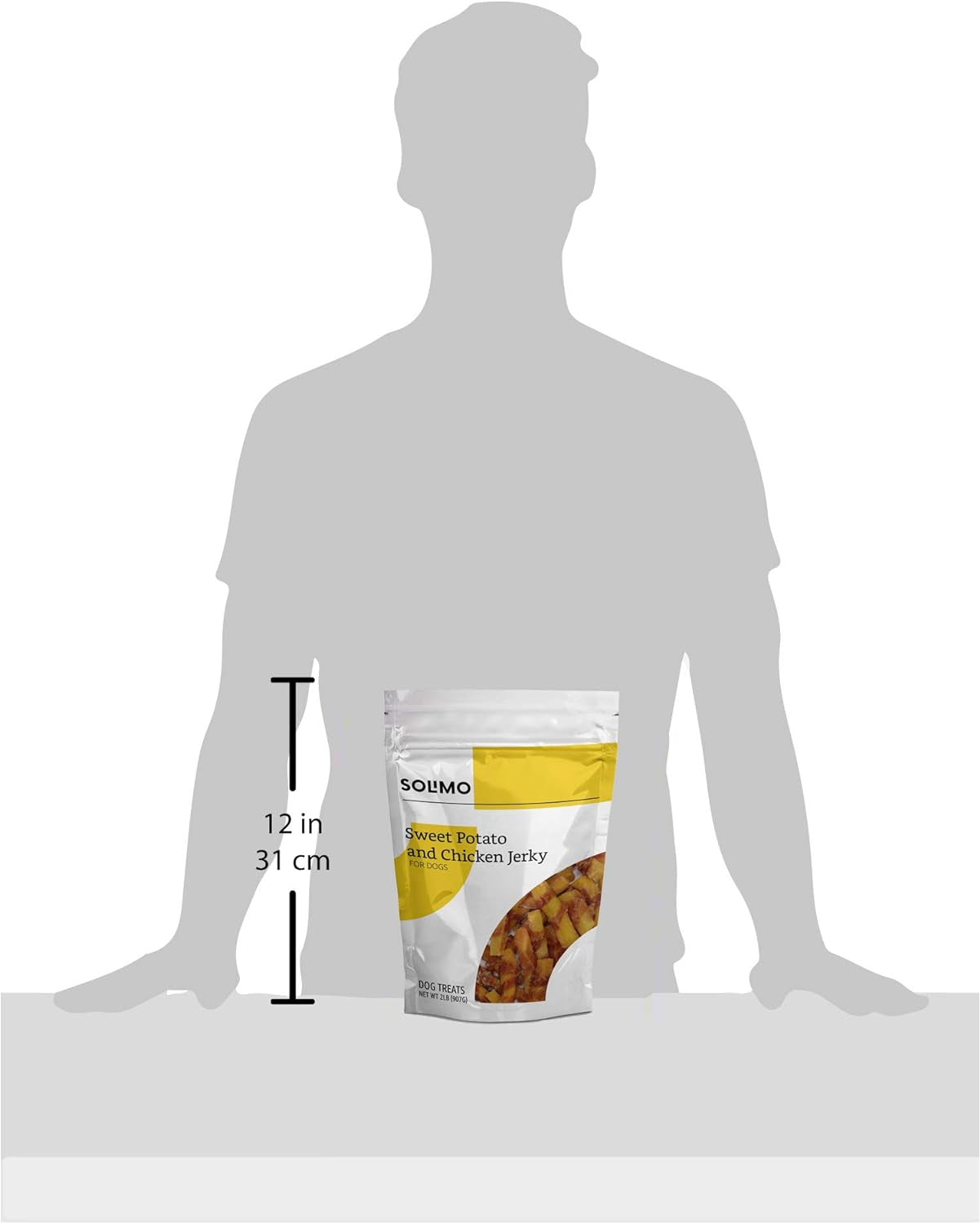 Amazon Brand -  Sweet Potato & Chicken Jerky Dog Treats, 2 Pounds