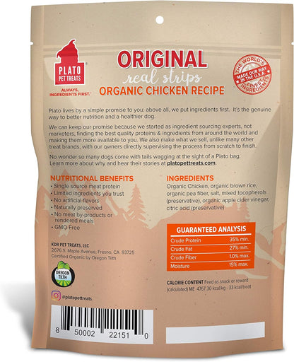 Original Real Strips Organic Chicken 18Oz, Natural