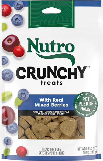 Crunchy Dog Treats with Real Mixed Berries, 10 Oz. Bag