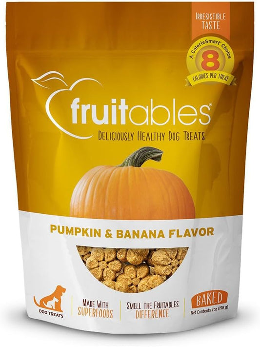 Dog Treats Pumpkin & Banana Flavor, 7 Oz