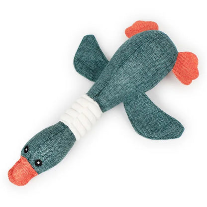 Pet Mallard Duck Dog Toy for Aggressive Chewers