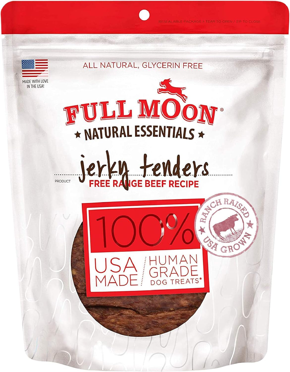 All Natural Essentials Beef Jerky Tenders Free Range Human Grade 24 Oz